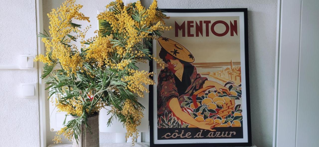 Joli studio mezzanine, à 2 pas de la plage Menton Exterior foto